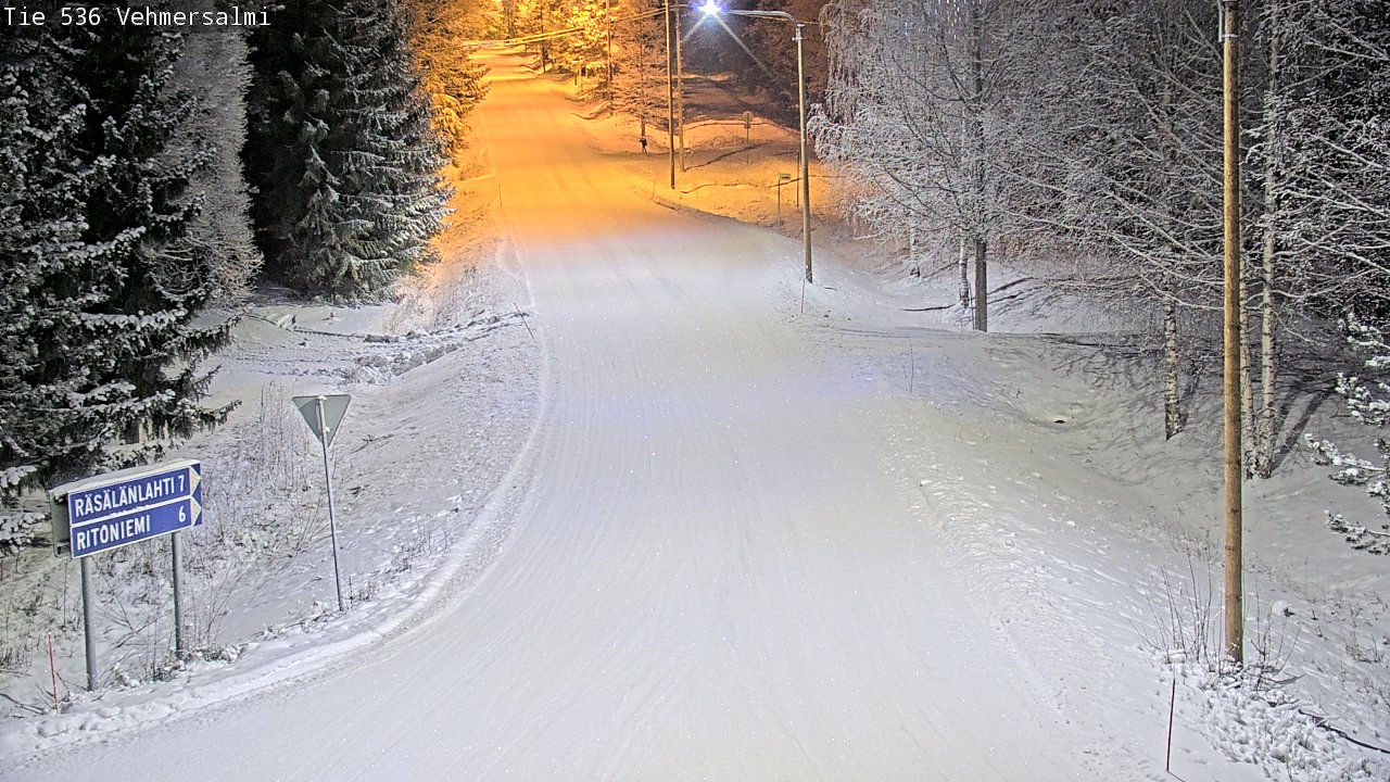 Kelikamerat Kuva Tie 536 Kuopio, Vehmersalmi, Kuopio, Pohjois-Savo