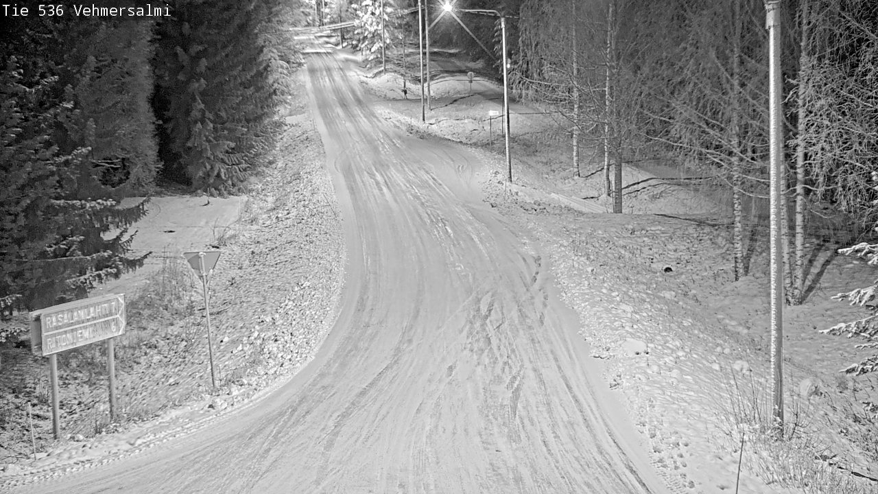 Kelikamerat Kuva Tie 536 Kuopio, Vehmersalmi, Kuopio, Pohjois-Savo