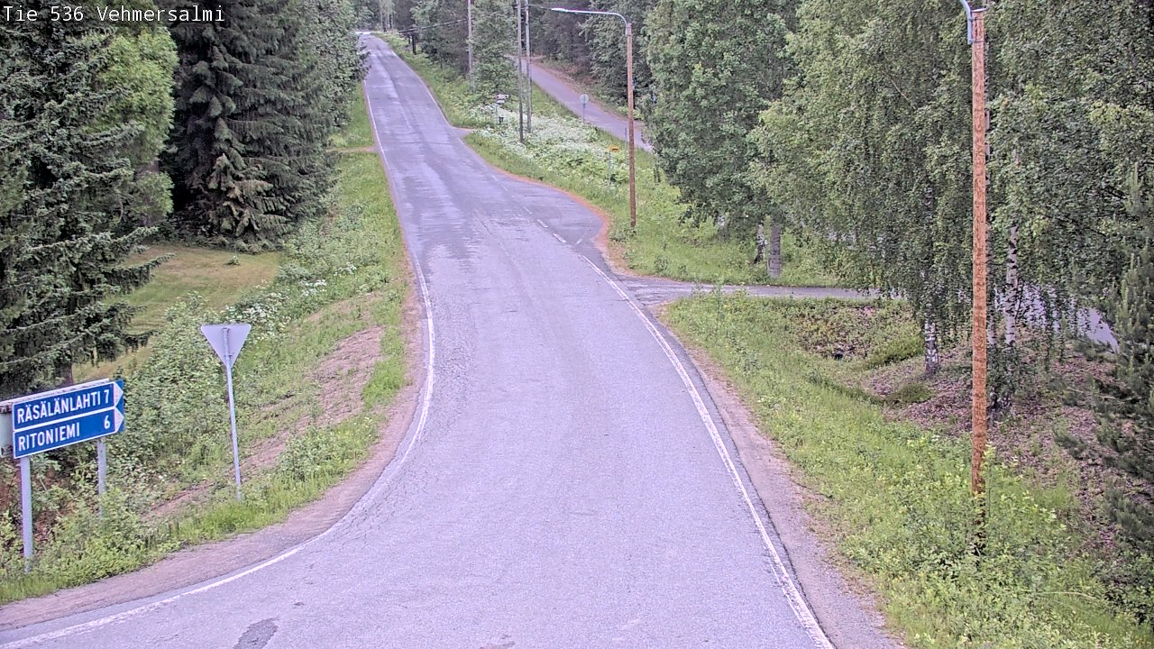 Kelikamerat Kuva Tie 536 Kuopio, Vehmersalmi, Kuopio, Pohjois-Savo