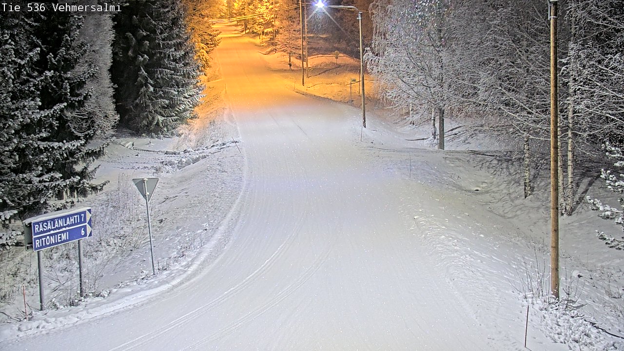 Kelikamerat Kuva Tie 536 Kuopio, Vehmersalmi, Kuopio, Pohjois-Savo