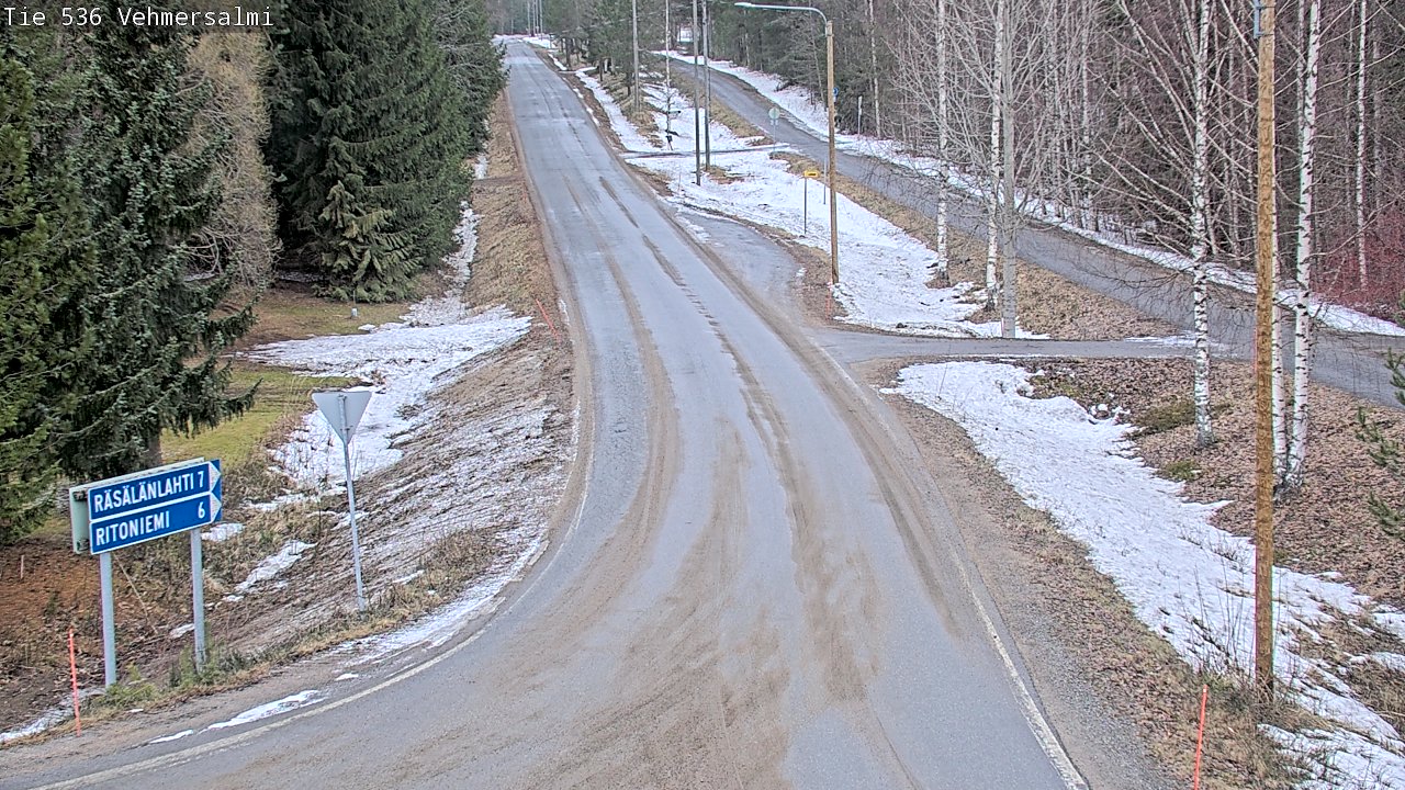 Kelikamerat Kuva Tie 536 Kuopio, Vehmersalmi, Kuopio, Pohjois-Savo