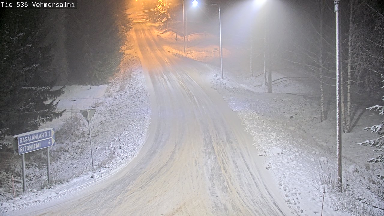 Kelikamerat Kuva Tie 536 Kuopio, Vehmersalmi, Kuopio, Pohjois-Savo