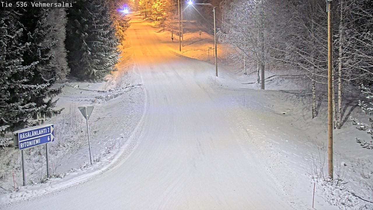 Kelikamerat Kuva Tie 536 Kuopio, Vehmersalmi, Kuopio, Pohjois-Savo