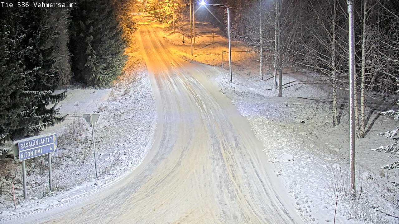 Kelikamerat Kuva Tie 536 Kuopio, Vehmersalmi, Kuopio, Pohjois-Savo