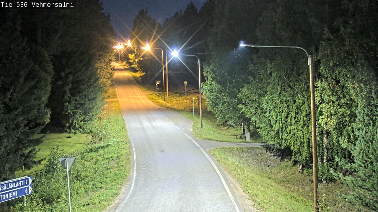 Kelikamerat Kuva Tie 536 Kuopio, Vehmersalmi, Kuopio, Pohjois-Savo