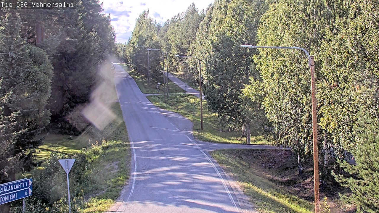 Kelikamerat Kuva Tie 536 Kuopio, Vehmersalmi, Kuopio, Pohjois-Savo