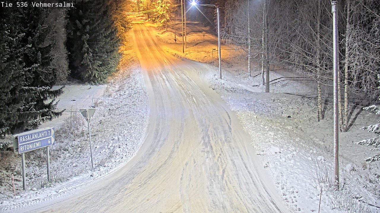 Kelikamerat Kuva Tie 536 Kuopio, Vehmersalmi, Kuopio, Pohjois-Savo