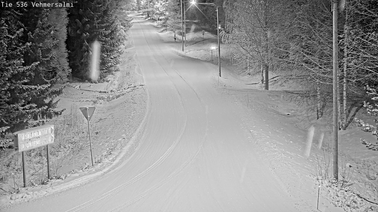 Kelikamerat Kuva Tie 536 Kuopio, Vehmersalmi, Kuopio, Pohjois-Savo