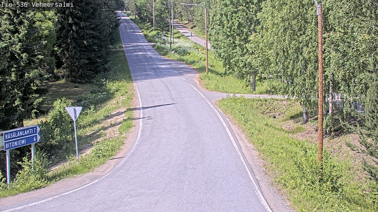 Kelikamerat Kuva Tie 536 Kuopio, Vehmersalmi, Kuopio, Pohjois-Savo
