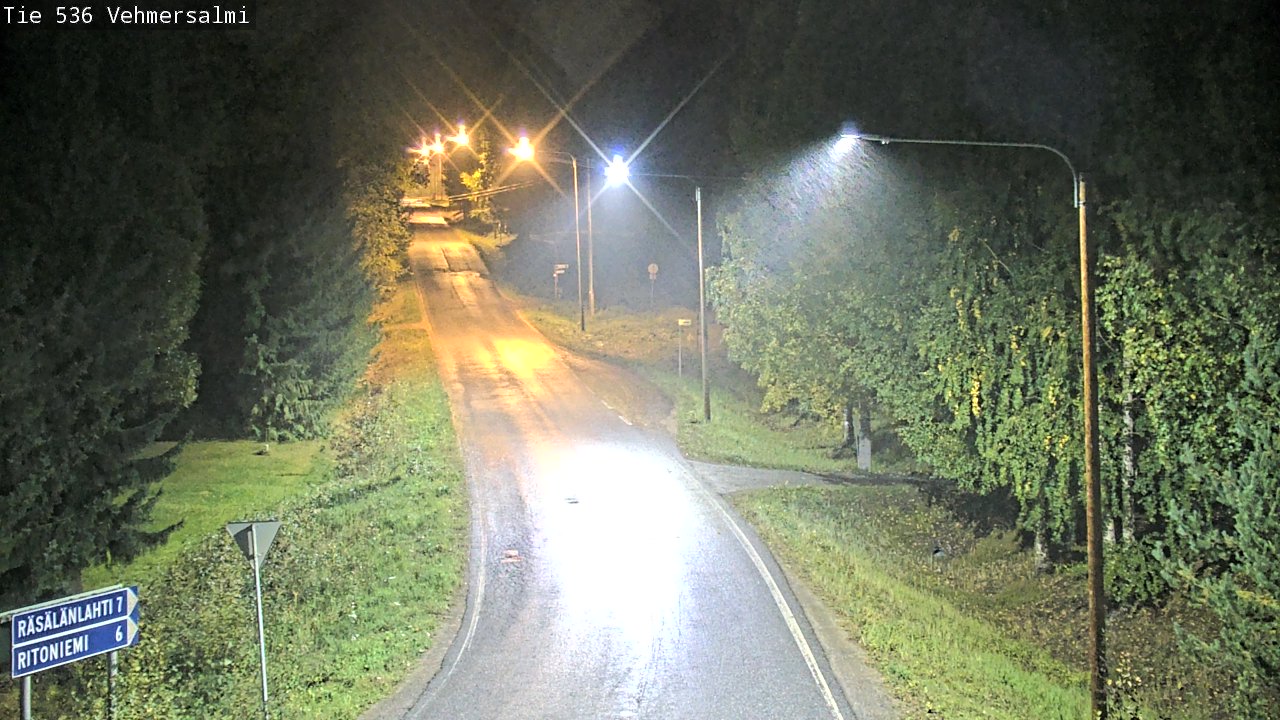 Weather Camera Image Road 536 Kuopio, Vehmersalmi, Kuopio, Pohjois-Savo