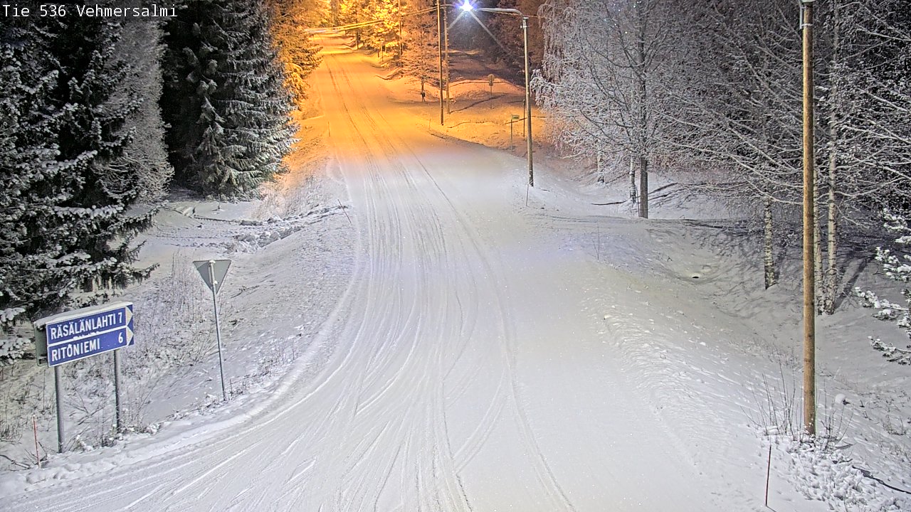 Kelikamerat Kuva Tie 536 Kuopio, Vehmersalmi, Kuopio, Pohjois-Savo