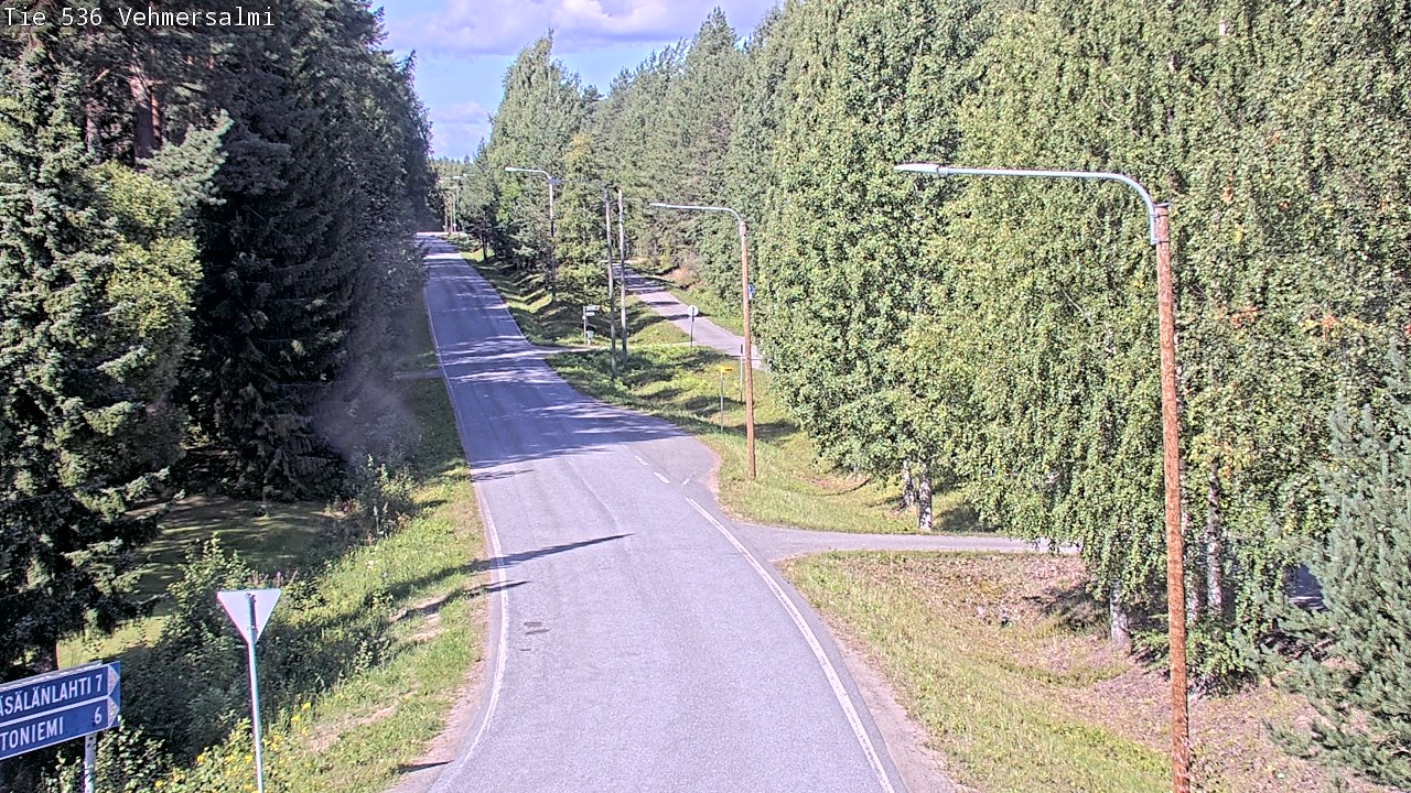 Kelikamerat Kuva Tie 536 Kuopio, Vehmersalmi, Kuopio, Pohjois-Savo