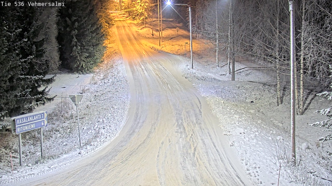 Kelikamerat Kuva Tie 536 Kuopio, Vehmersalmi, Kuopio, Pohjois-Savo