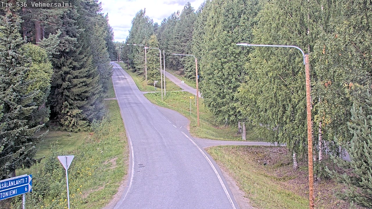 Kelikamerat Kuva Tie 536 Kuopio, Vehmersalmi, Kuopio, Pohjois-Savo
