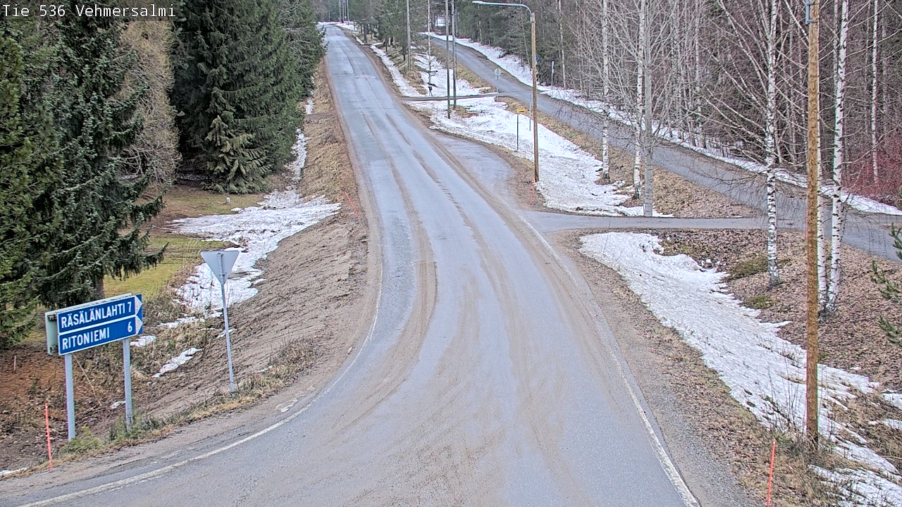 Kelikamerat Kuva Tie 536 Kuopio, Vehmersalmi, Kuopio, Pohjois-Savo