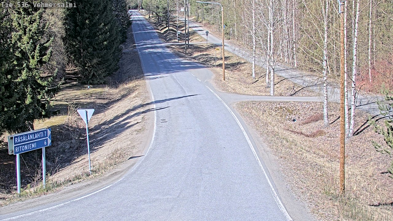 Kelikamerat Kuva Tie 536 Kuopio, Vehmersalmi, Kuopio, Pohjois-Savo