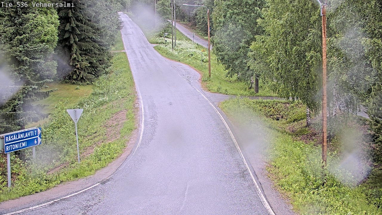 Kelikamerat Kuva Tie 536 Kuopio, Vehmersalmi, Kuopio, Pohjois-Savo