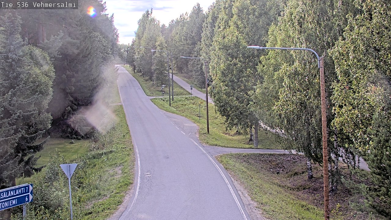 Kelikamerat Kuva Tie 536 Kuopio, Vehmersalmi, Kuopio, Pohjois-Savo