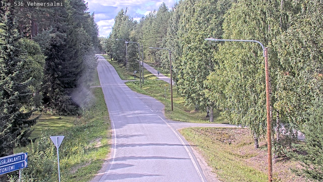 Kelikamerat Kuva Tie 536 Kuopio, Vehmersalmi, Kuopio, Pohjois-Savo