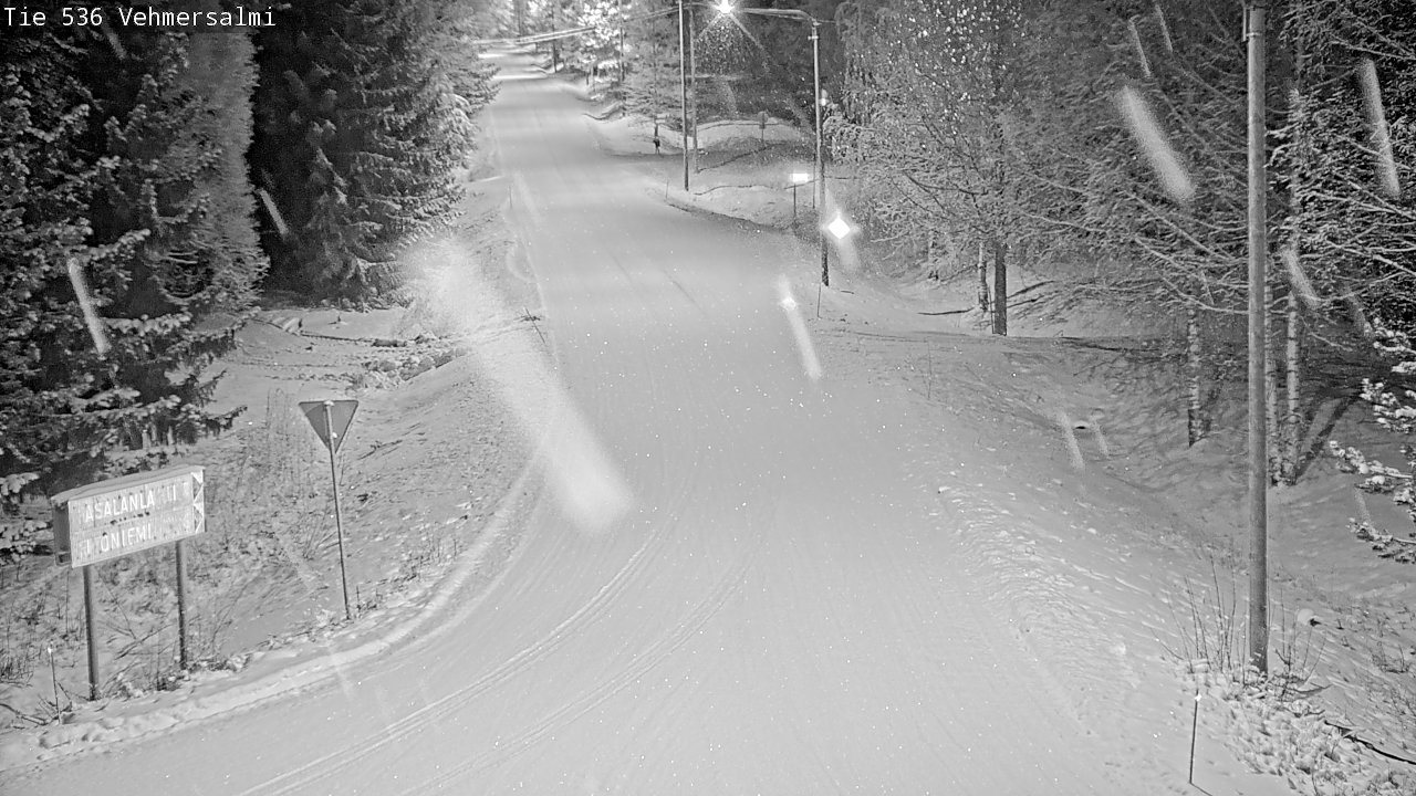 Kelikamerat Kuva Tie 536 Kuopio, Vehmersalmi, Kuopio, Pohjois-Savo