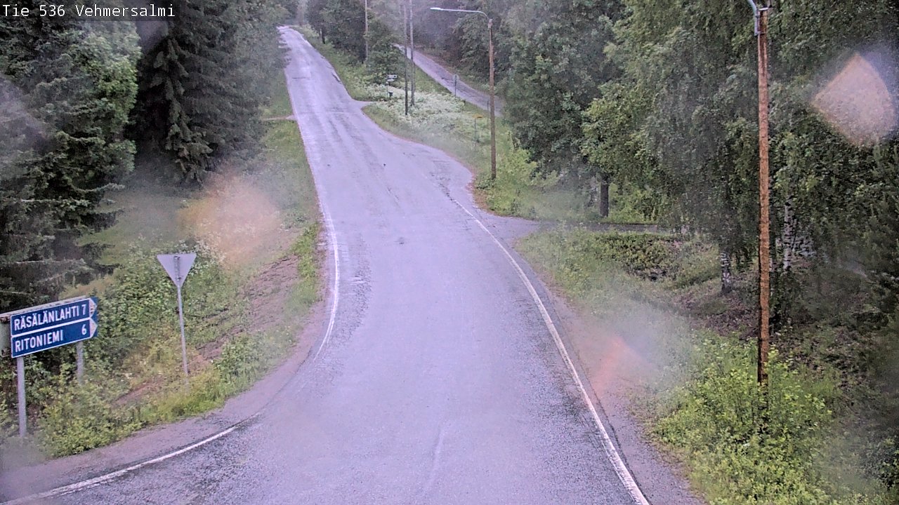 Kelikamerat Kuva Tie 536 Kuopio, Vehmersalmi, Kuopio, Pohjois-Savo