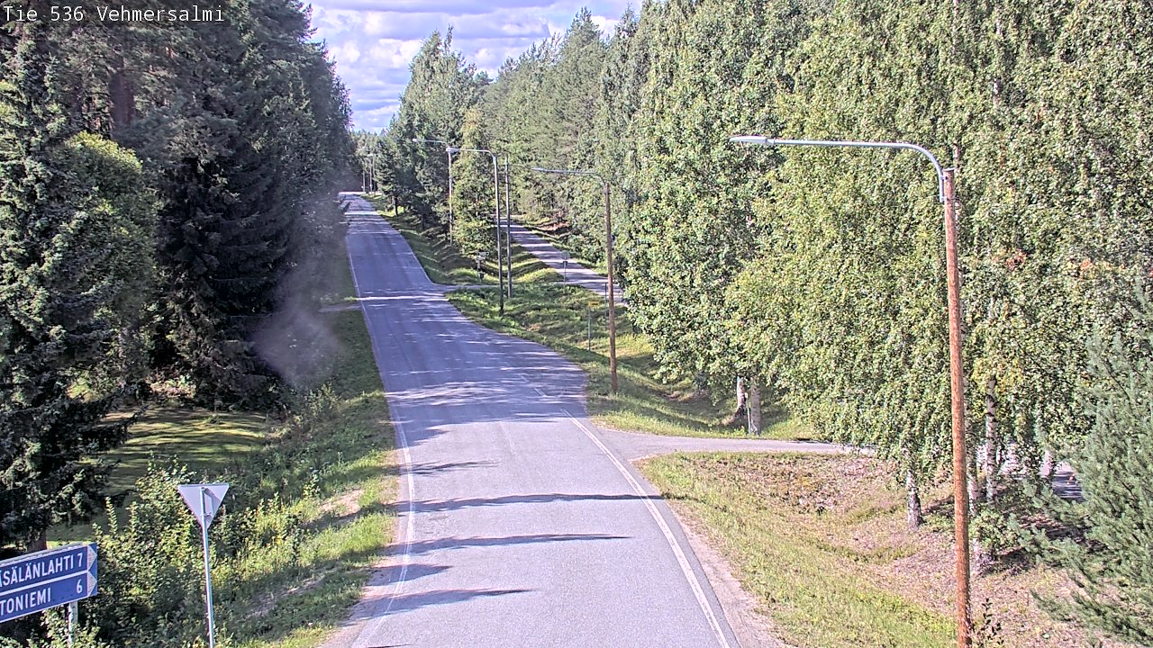 Kelikamerat Kuva Tie 536 Kuopio, Vehmersalmi, Kuopio, Pohjois-Savo