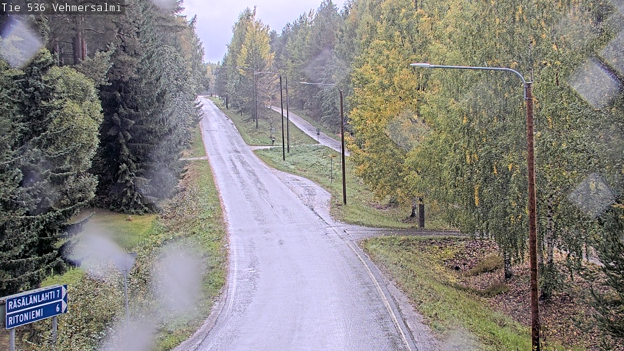 Weather Camera Image Road 536 Kuopio, Vehmersalmi, Kuopio, Pohjois-Savo