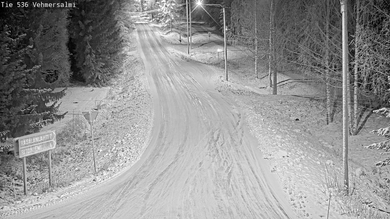 Kelikamerat Kuva Tie 536 Kuopio, Vehmersalmi, Kuopio, Pohjois-Savo