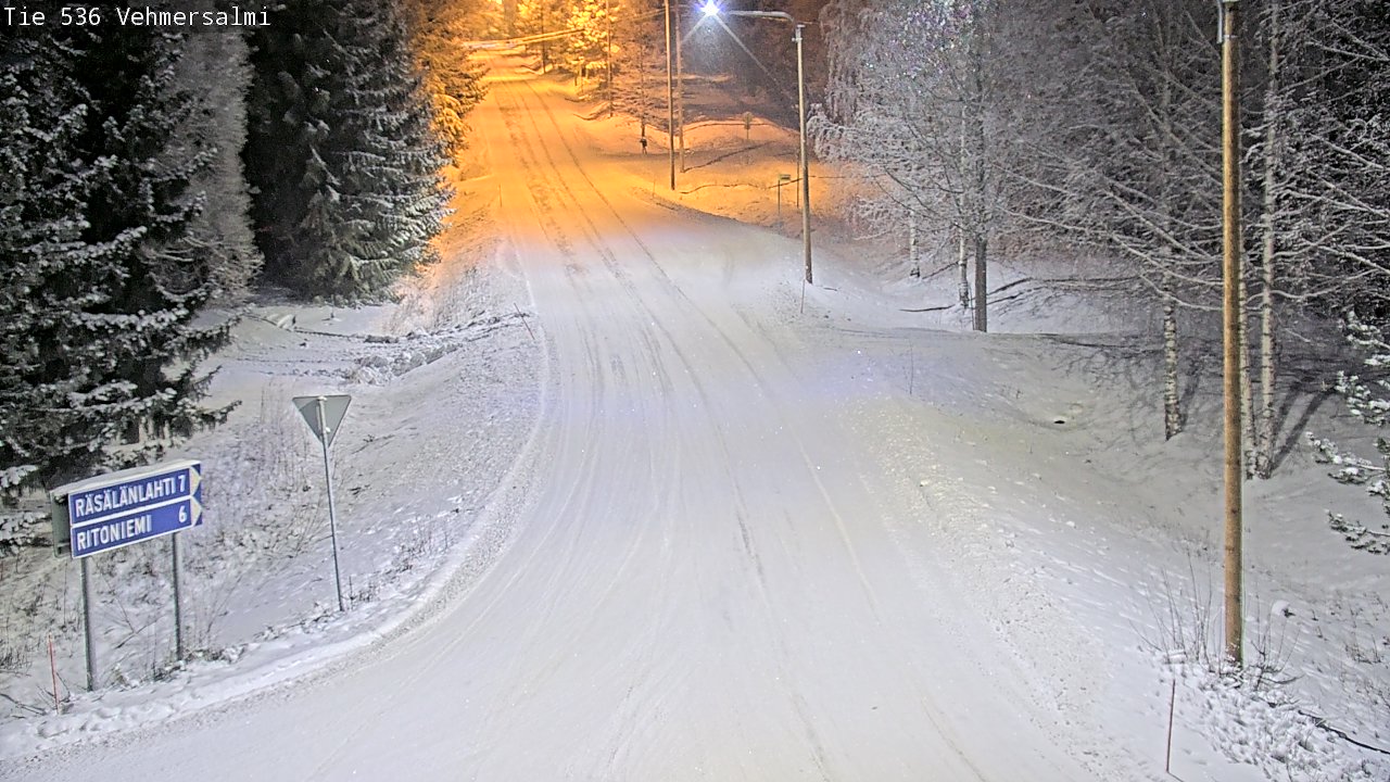 Kelikamerat Kuva Tie 536 Kuopio, Vehmersalmi, Kuopio, Pohjois-Savo