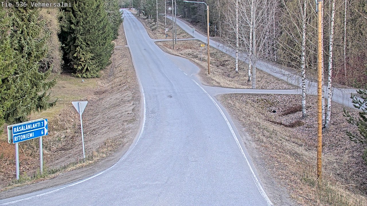 Kelikamerat Kuva Tie 536 Kuopio, Vehmersalmi, Kuopio, Pohjois-Savo