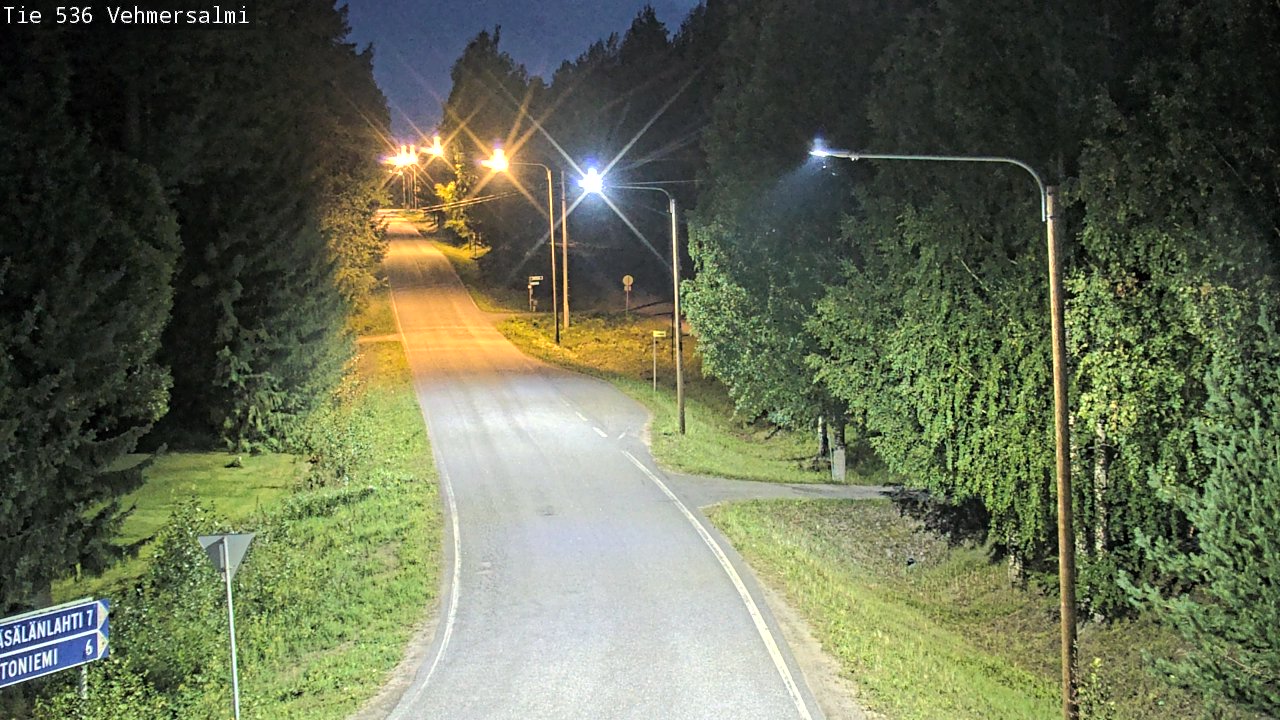 Kelikamerat Kuva Tie 536 Kuopio, Vehmersalmi, Kuopio, Pohjois-Savo