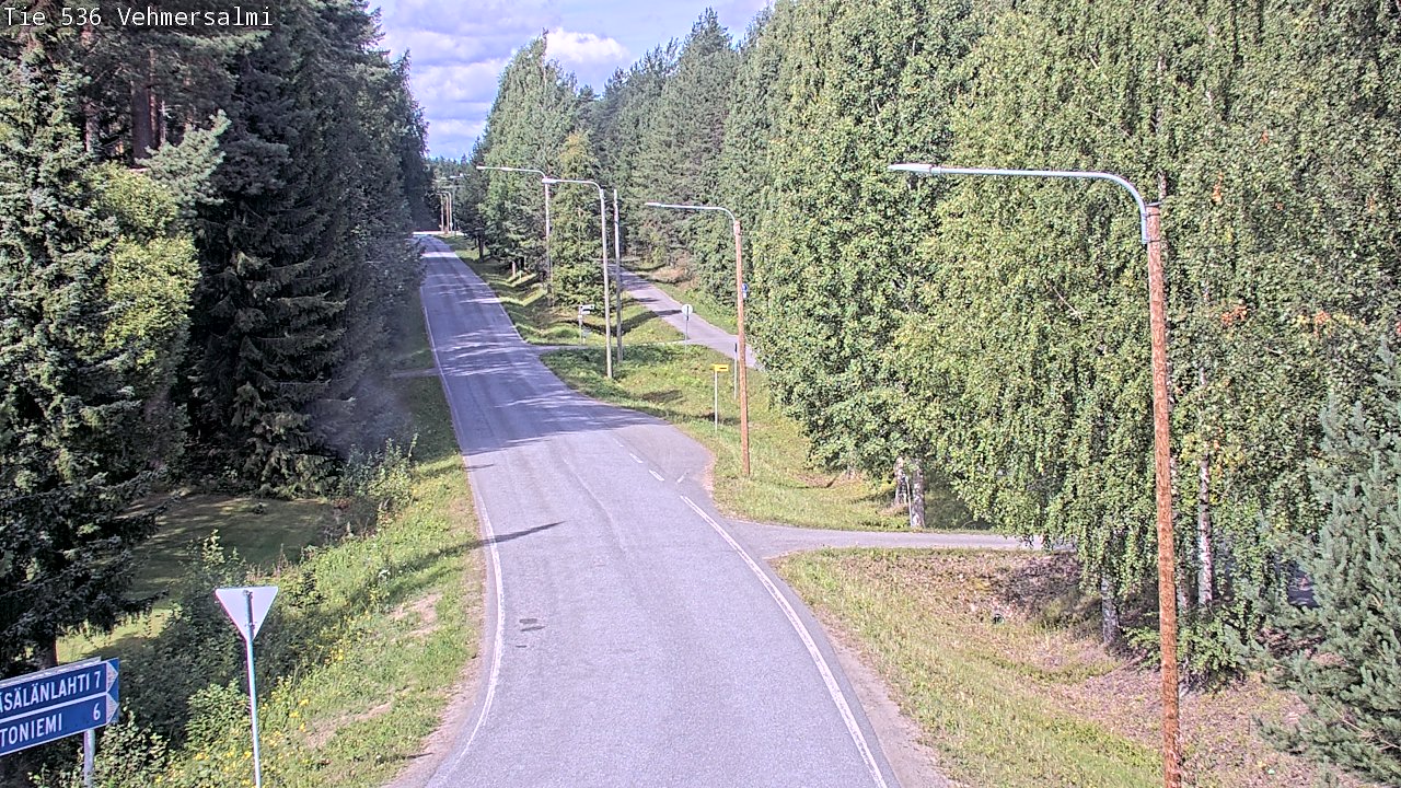 Kelikamerat Kuva Tie 536 Kuopio, Vehmersalmi, Kuopio, Pohjois-Savo