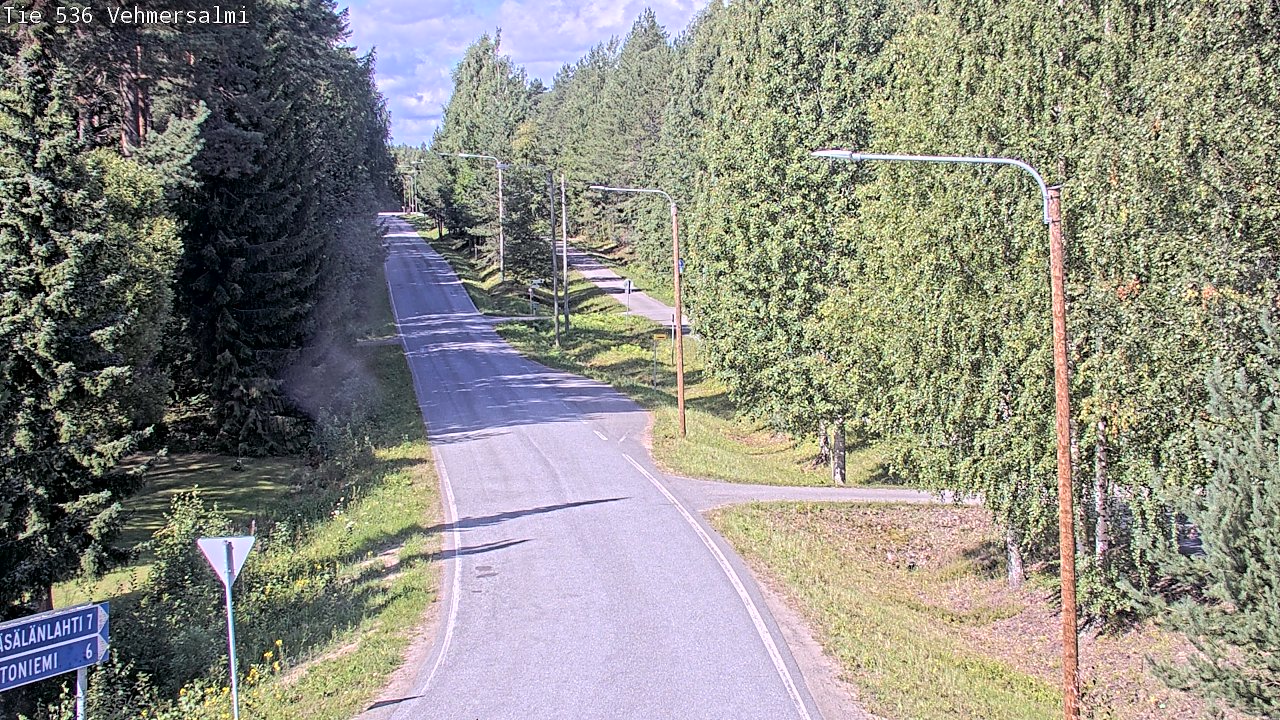 Kelikamerat Kuva Tie 536 Kuopio, Vehmersalmi, Kuopio, Pohjois-Savo