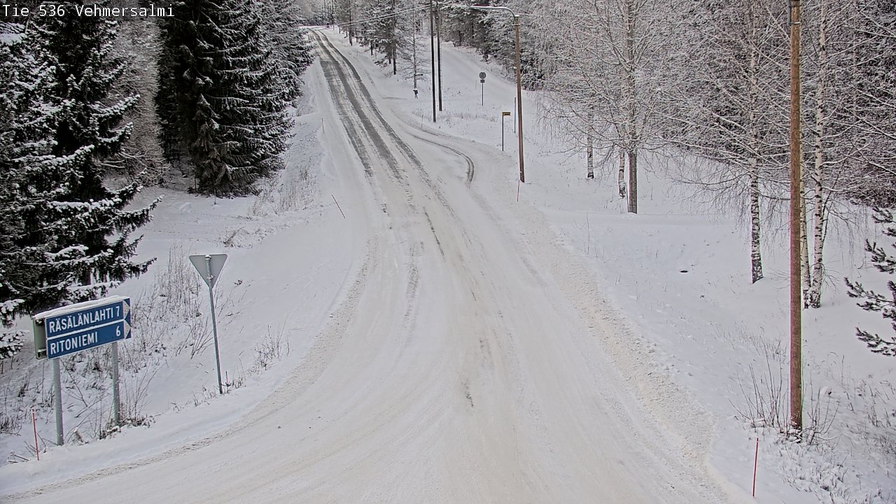 Kelikamerat Kuva Tie 536 Kuopio, Vehmersalmi, Kuopio, Pohjois-Savo