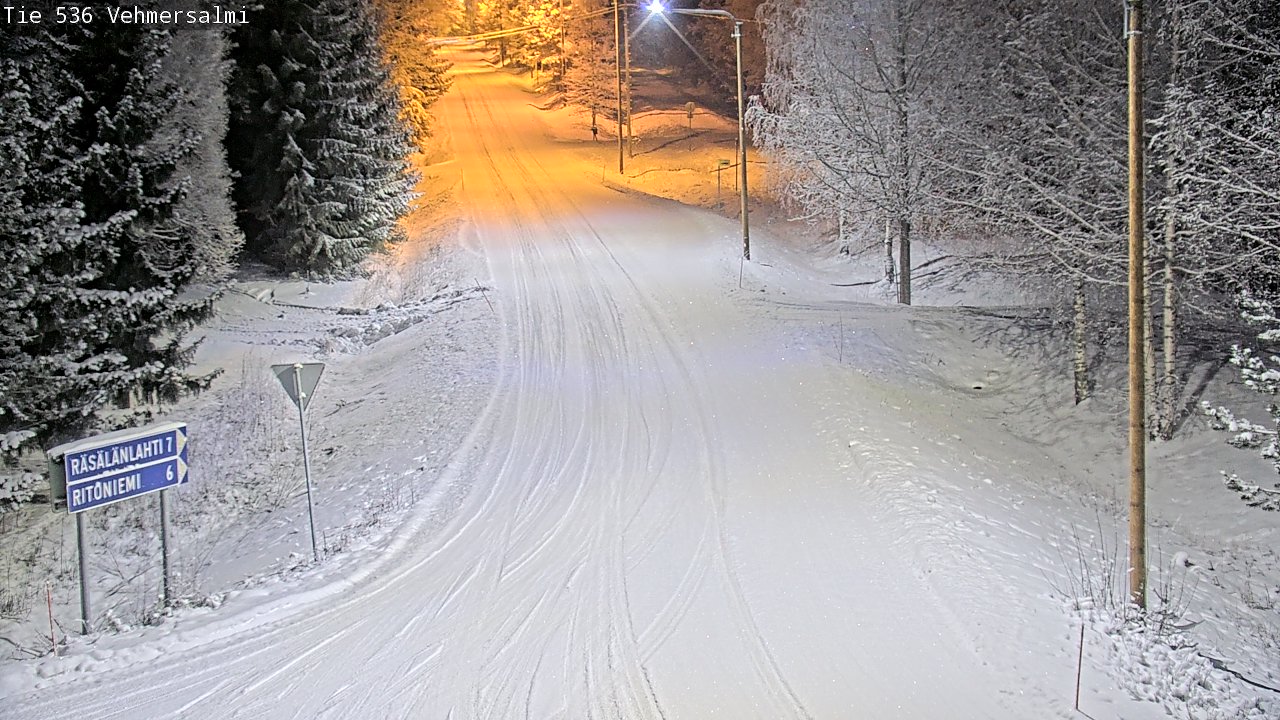 Kelikamerat Kuva Tie 536 Kuopio, Vehmersalmi, Kuopio, Pohjois-Savo