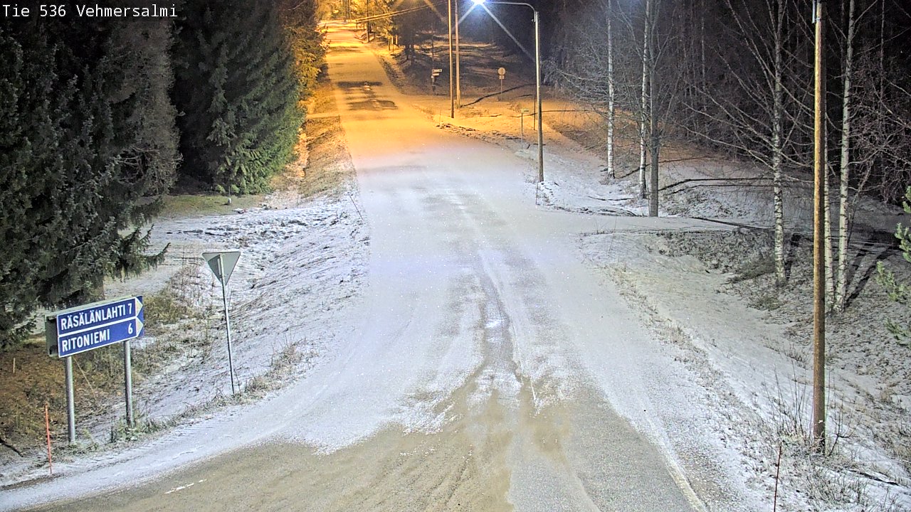 Kelikamerat Kuva Tie 536 Kuopio, Vehmersalmi, Kuopio, Pohjois-Savo