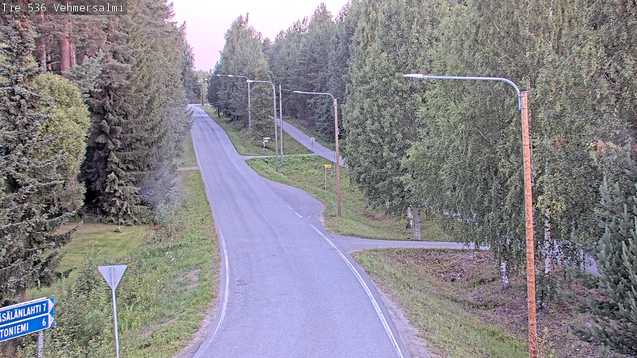 Kelikamerat Kuva Tie 536 Kuopio, Vehmersalmi, Kuopio, Pohjois-Savo