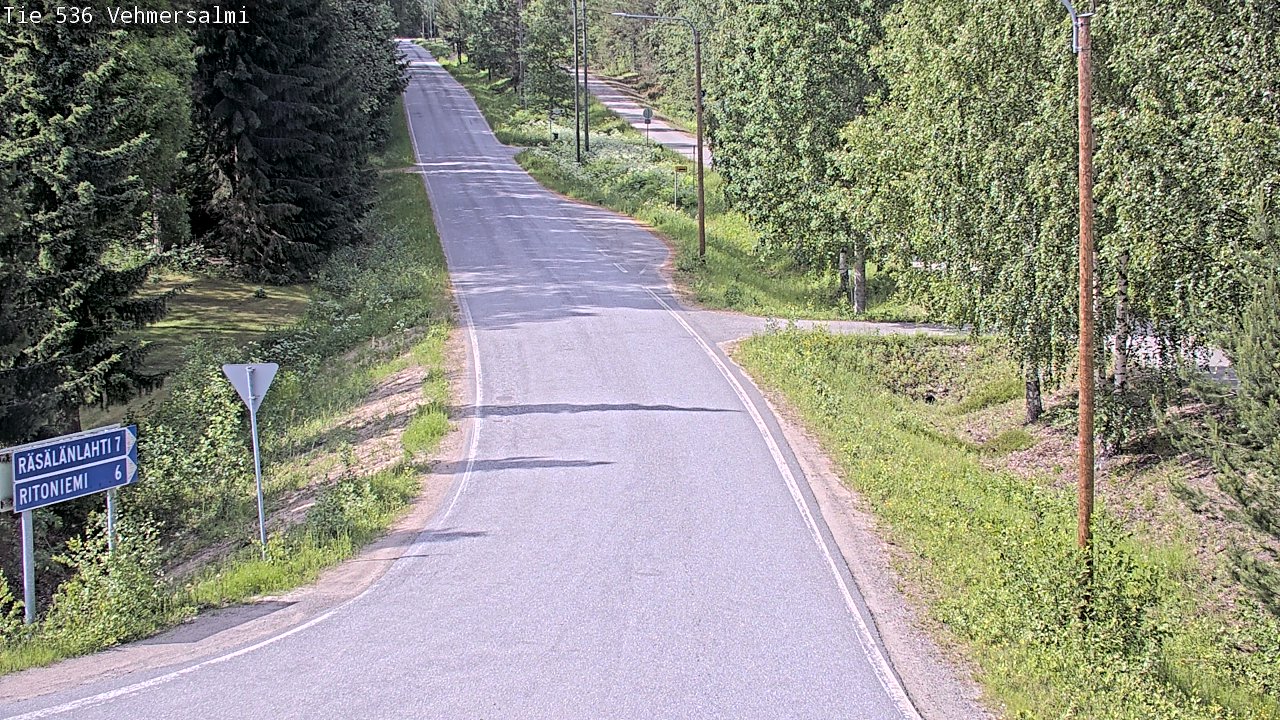 Kelikamerat Kuva Tie 536 Kuopio, Vehmersalmi, Kuopio, Pohjois-Savo
