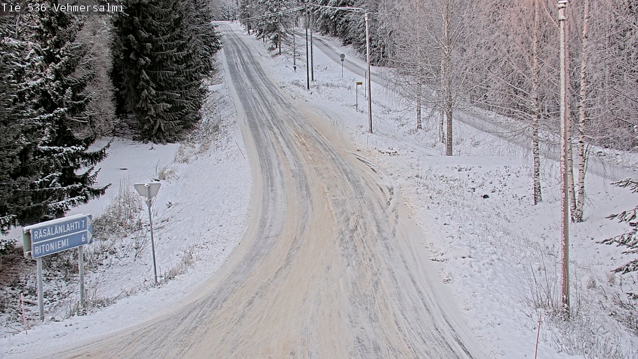 Kelikamerat Kuva Tie 536 Kuopio, Vehmersalmi, Kuopio, Pohjois-Savo