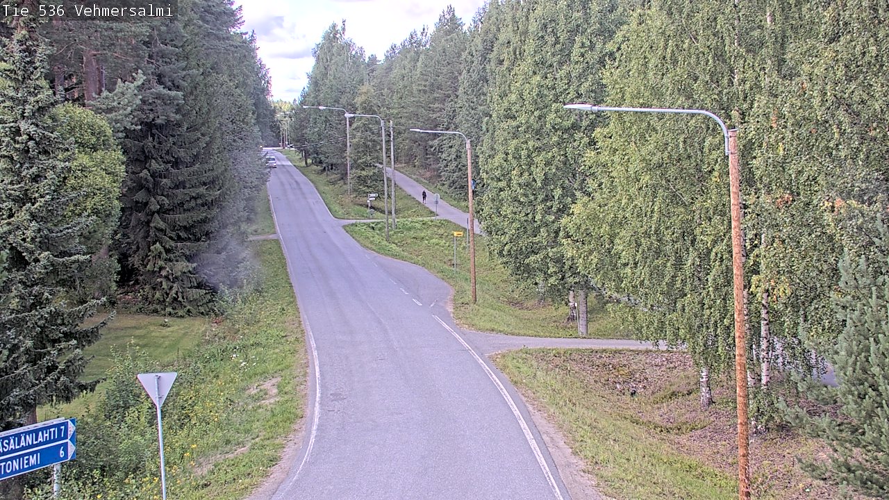 Kelikamerat Kuva Tie 536 Kuopio, Vehmersalmi, Kuopio, Pohjois-Savo