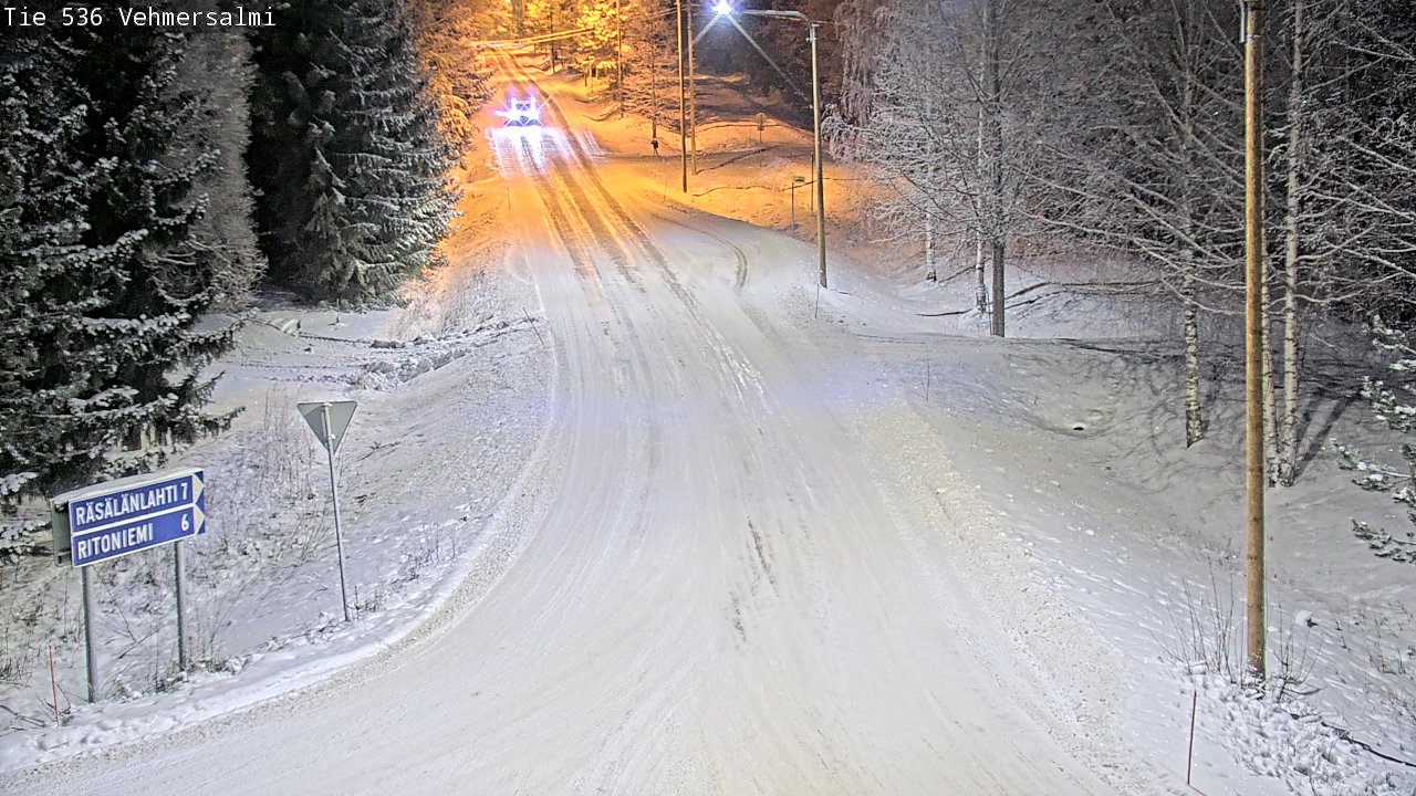 Kelikamerat Kuva Tie 536 Kuopio, Vehmersalmi, Kuopio, Pohjois-Savo