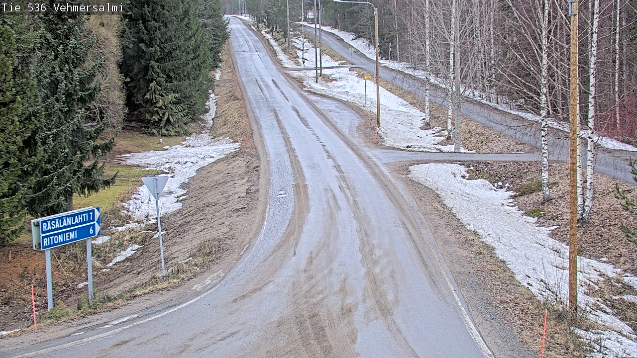 Kelikamerat Kuva Tie 536 Kuopio, Vehmersalmi, Kuopio, Pohjois-Savo