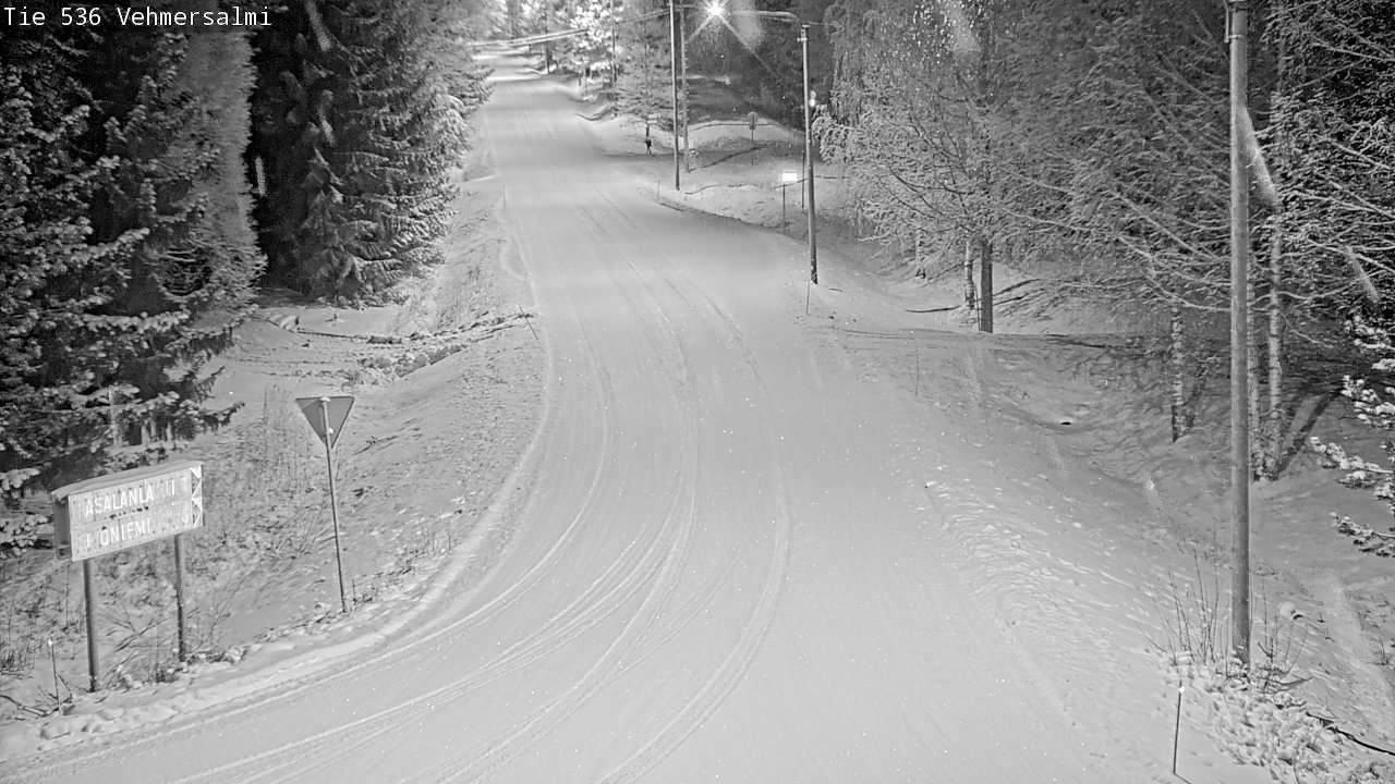 Kelikamerat Kuva Tie 536 Kuopio, Vehmersalmi, Kuopio, Pohjois-Savo