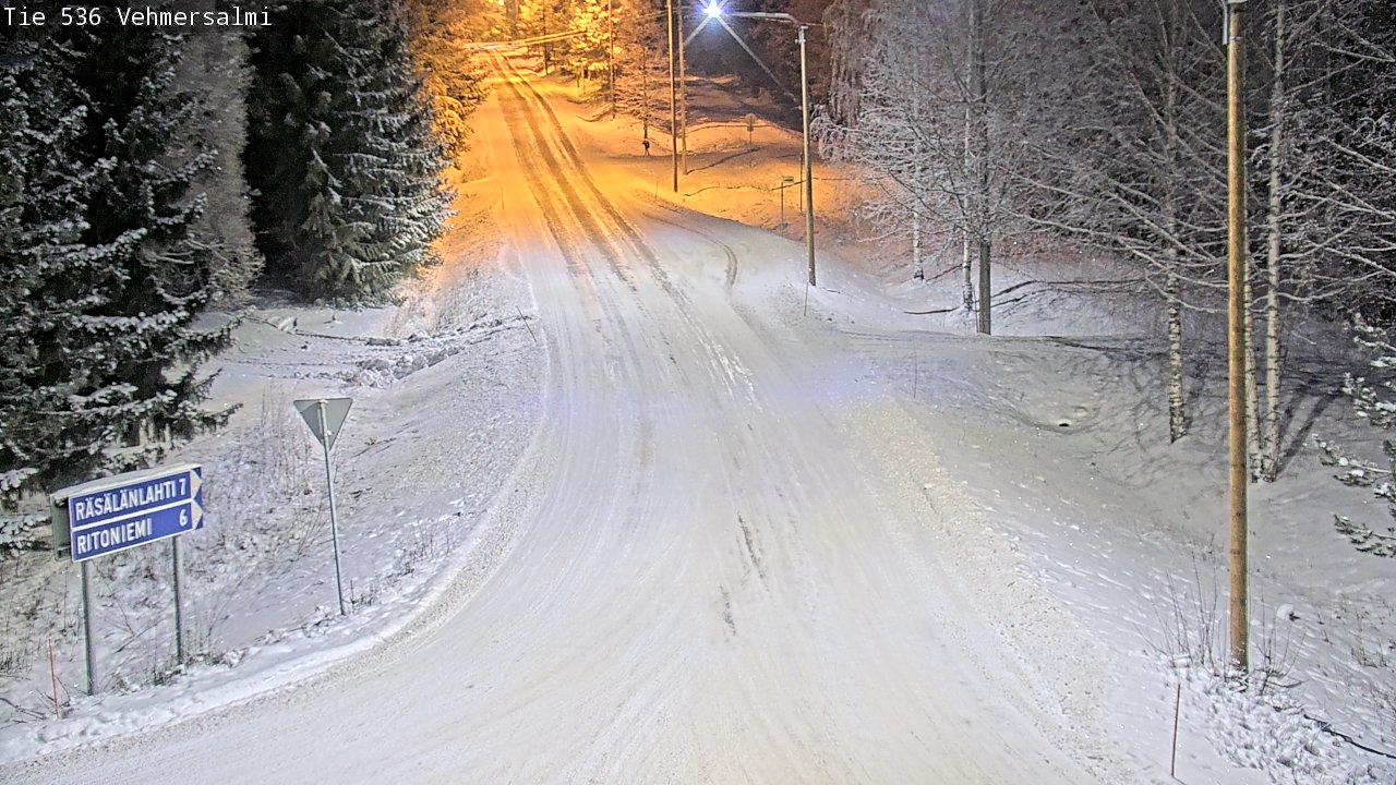 Kelikamerat Kuva Tie 536 Kuopio, Vehmersalmi, Kuopio, Pohjois-Savo