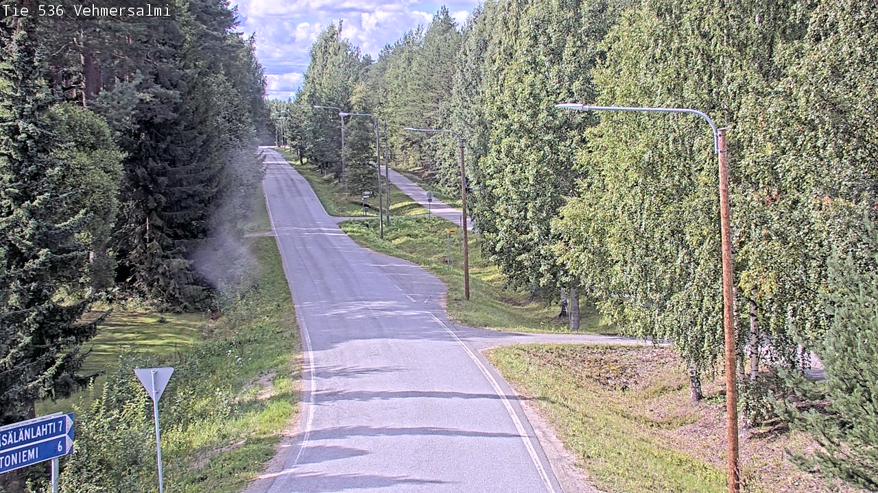 Kelikamerat Kuva Tie 536 Kuopio, Vehmersalmi, Kuopio, Pohjois-Savo