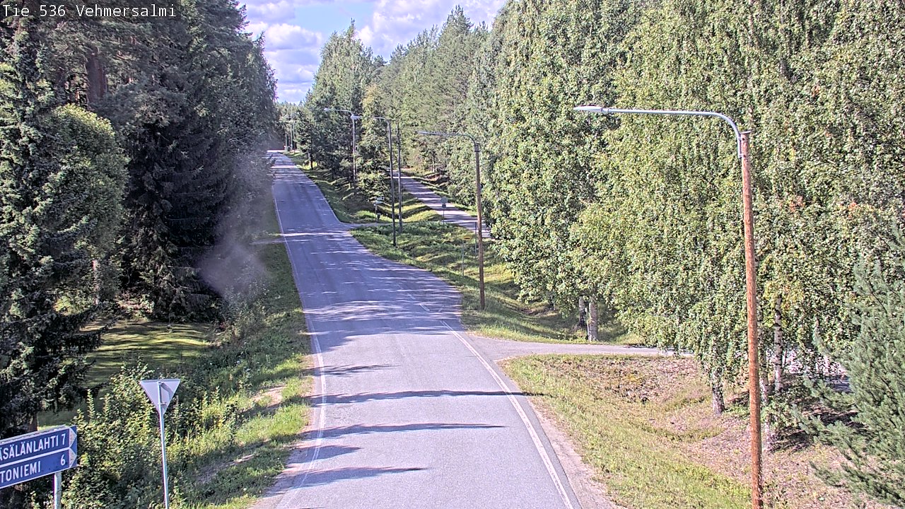 Kelikamerat Kuva Tie 536 Kuopio, Vehmersalmi, Kuopio, Pohjois-Savo