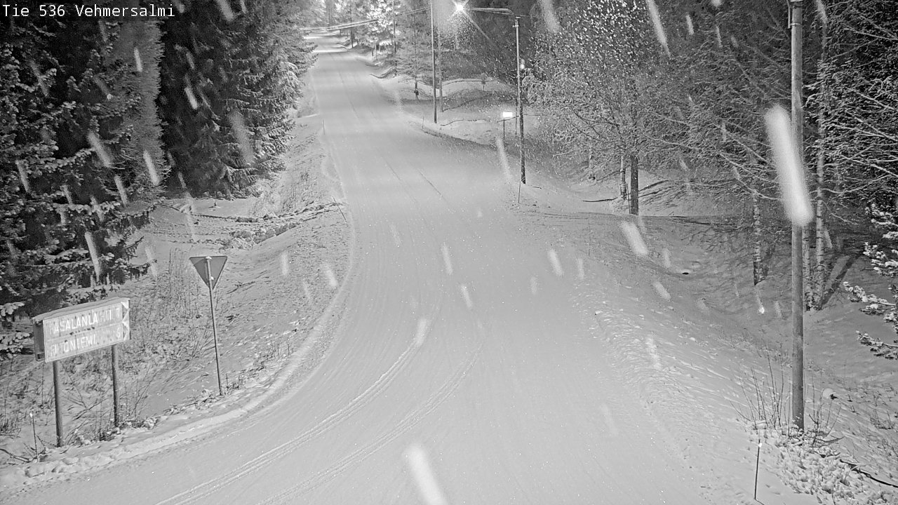 Kelikamerat Kuva Tie 536 Kuopio, Vehmersalmi, Kuopio, Pohjois-Savo