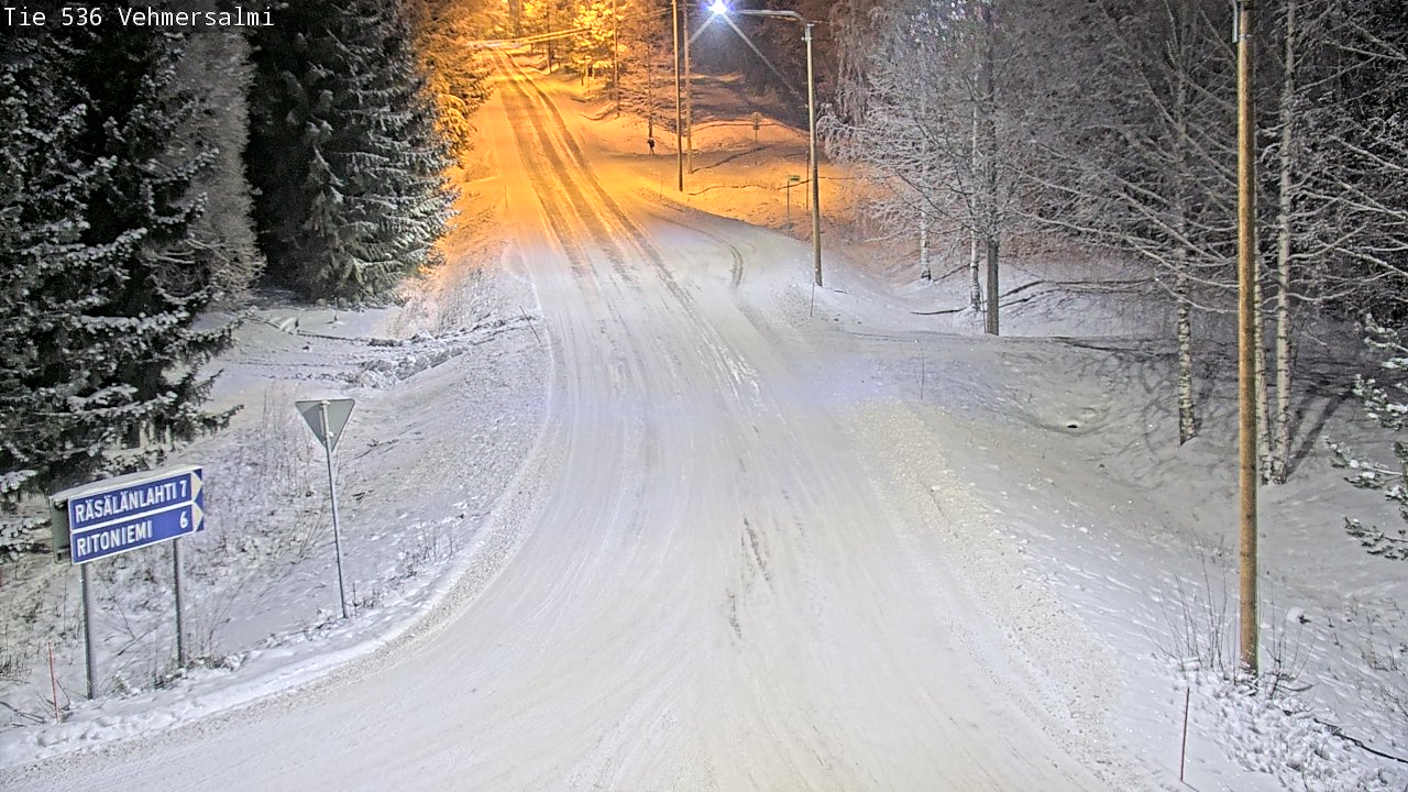 Kelikamerat Kuva Tie 536 Kuopio, Vehmersalmi, Kuopio, Pohjois-Savo