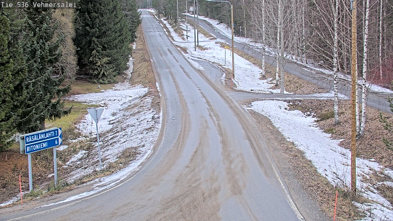 Kelikamerat Kuva Tie 536 Kuopio, Vehmersalmi, Kuopio, Pohjois-Savo