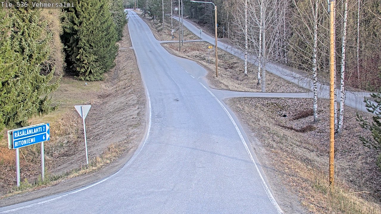 Kelikamerat Kuva Tie 536 Kuopio, Vehmersalmi, Kuopio, Pohjois-Savo